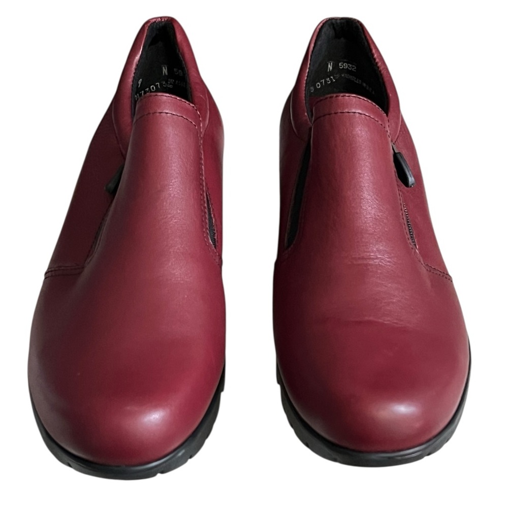 NEW Munro Napoli Zip Bootie Comfort Shoes Women’s Burgundy Res Size 9 - Picture 3 of 8